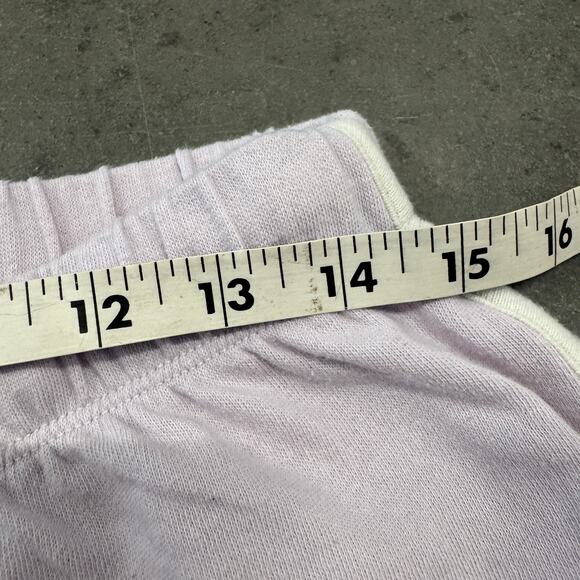 Vintage Y2k Looney Tunes Tweety Pink Sweat Shorts Mini Micro Athletic XL - Picture 4 of 5